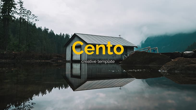 Cento Design Premium Keynote Template by bypaintdesign