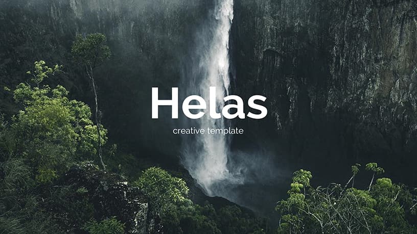 Helas Minimal Keynote Template by bluestack