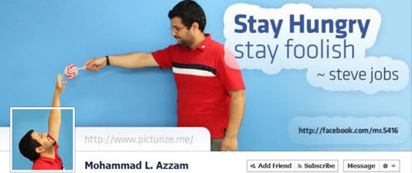 Mohammad L Azzam Creative Facebook Cover Photos