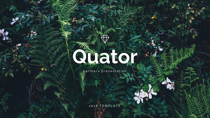 Quator Creative Keynote Template by ZinStudio