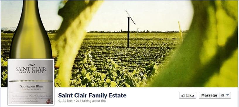 Saint Clair Family Estate Creative Facebook Cover Photos