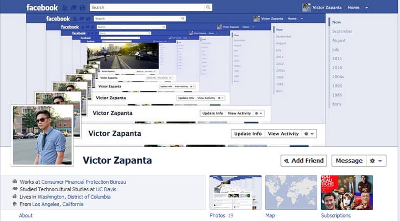 Victor Zapanta Creative Facebook Cover Photos