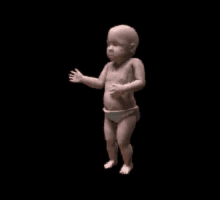 baby dancing animated gif