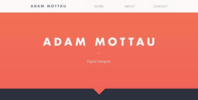 The portfolio of Adam Mottau