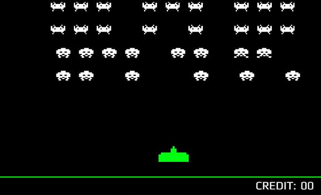space invaders html5 game browser