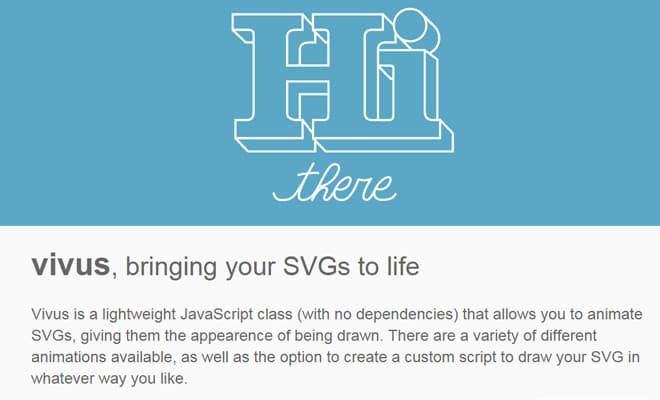 Vivus.js free Javascript library