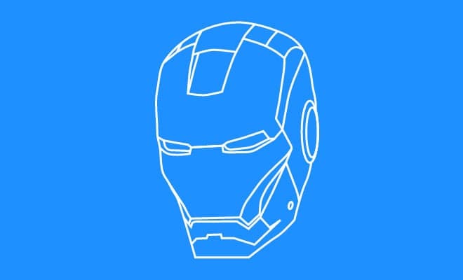 robot head scalable vector graphics