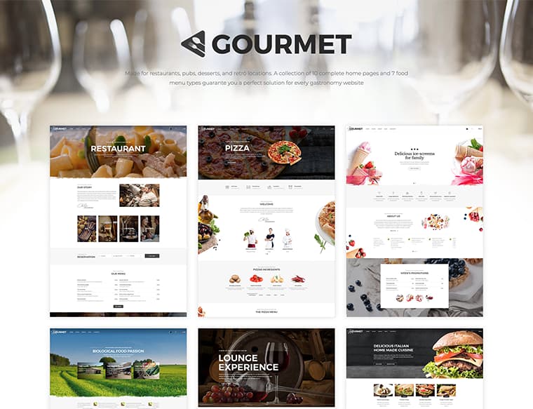 Gourmet - Restaurant And Gastronomy Theme by Schiocco