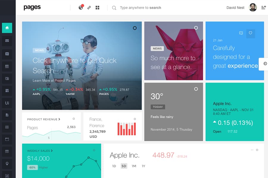 Pages - Bootstrap 4 Admin Dashboard Template by ace