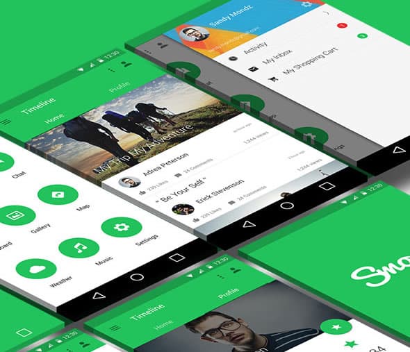 Smoog - Android L Mobile UI Kit