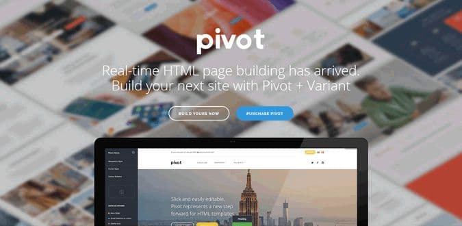 Pivot | Multi-Purpose HTML with Page Builder
