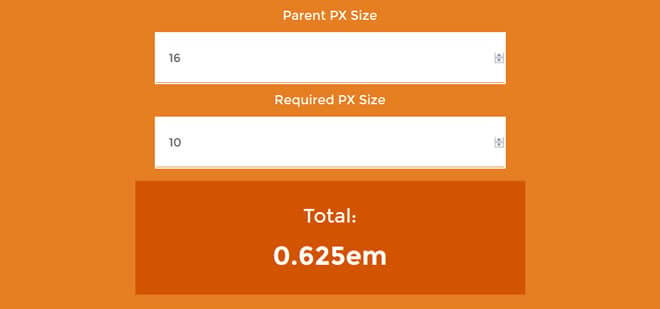 px-em is a really, really small tool that will work out the EM sizes from PX
