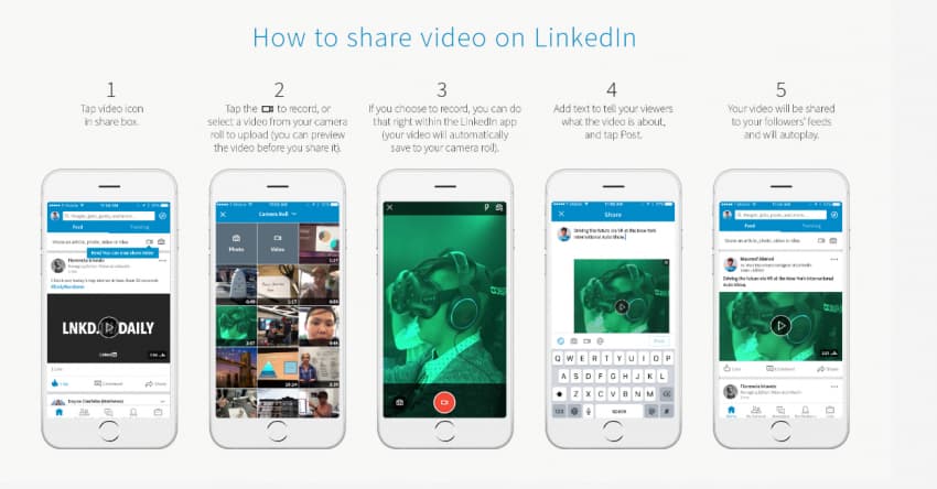 How to share video on LinkedIn