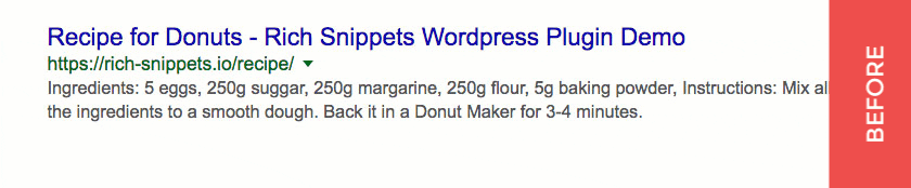 Google rich snippets demo