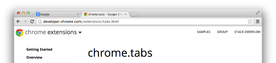 skeuomorphism - tabs on a web browser