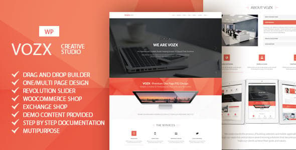 Vozx – Multipurpose WordPress Theme