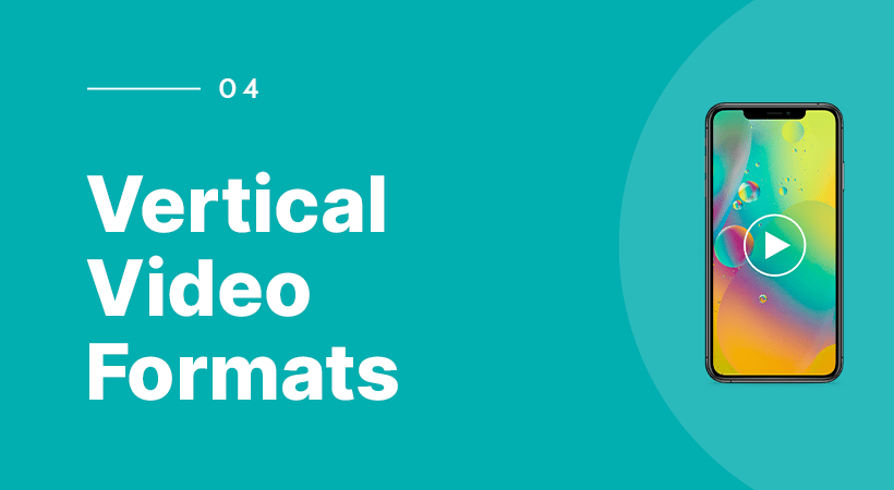 Vertical video formats