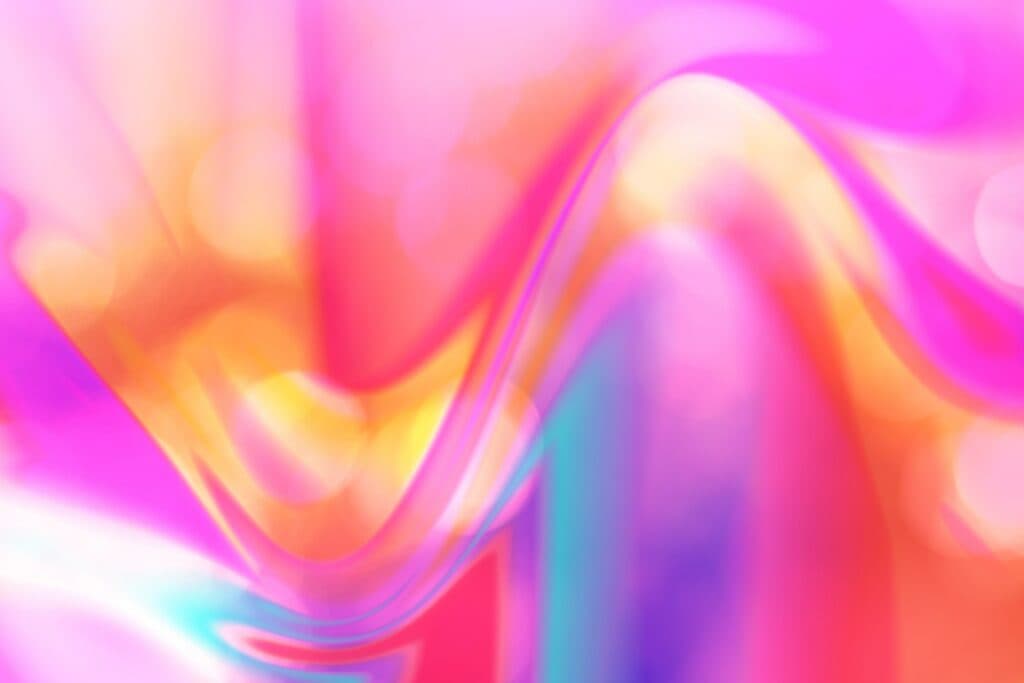 Abstract neon fluid blur natural background, pink. by tenkende