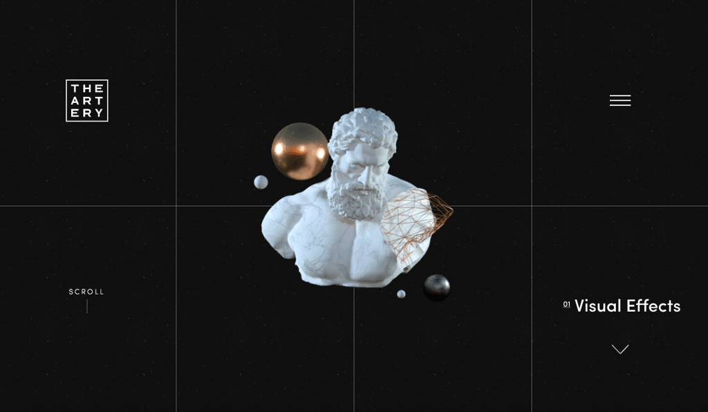 3D Floating Objects - The Artery Homepage