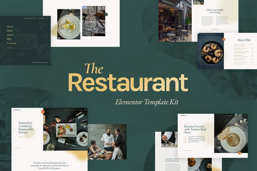 The Restaurant - Elementor Template Kit