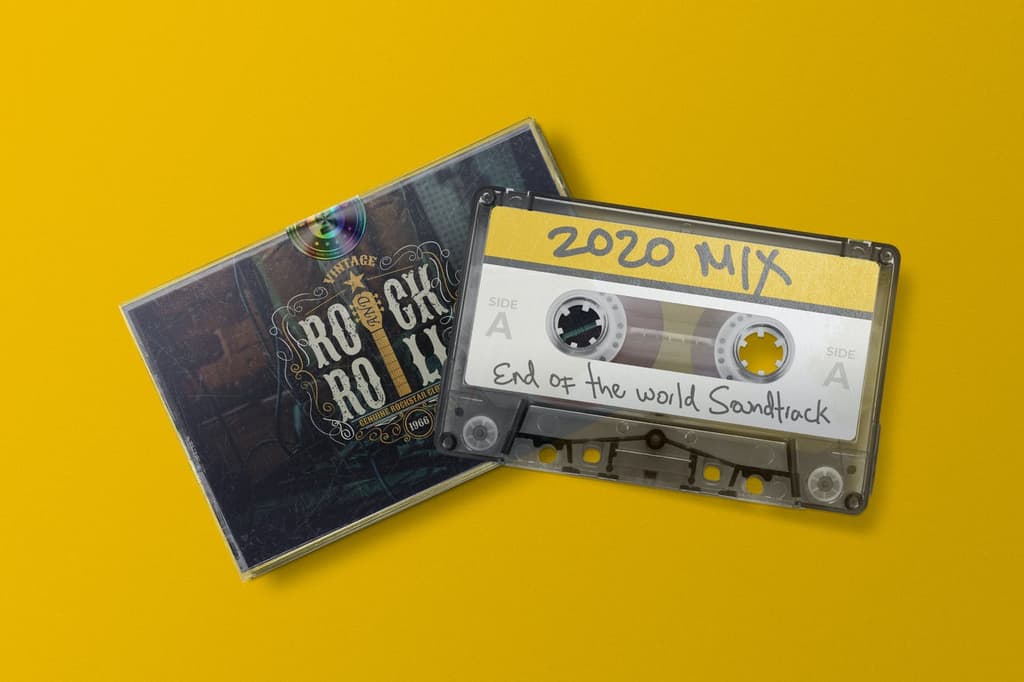 2020 mix tape mockup