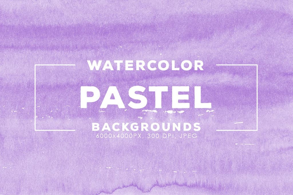 30 Pastel Watercolor Backgrounds by M-e-f
