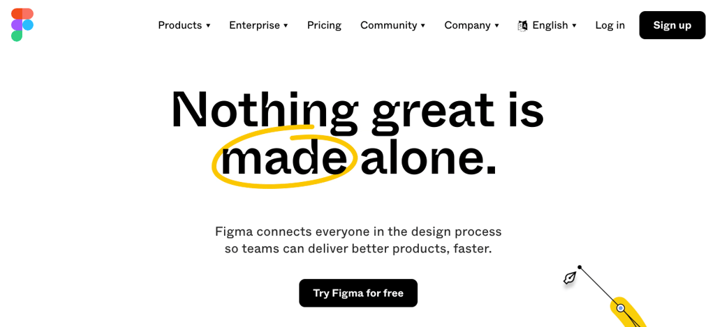 Figma - tool for building wireframes