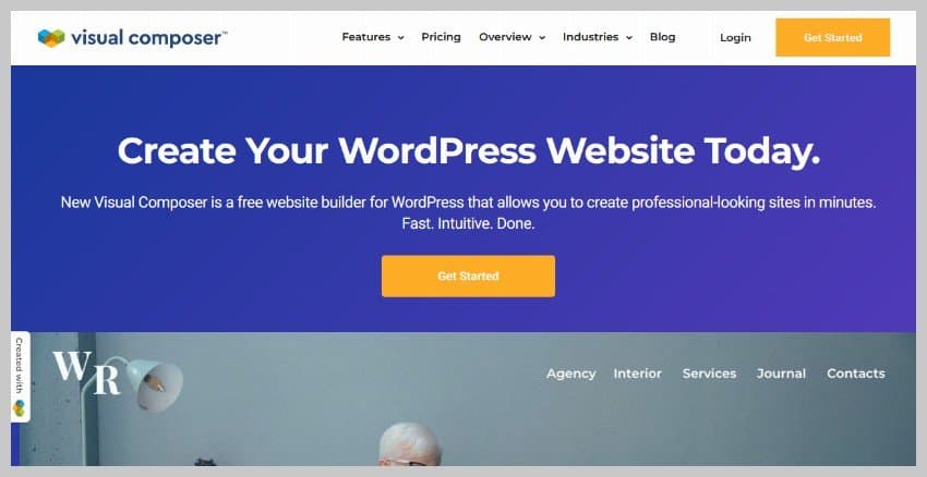 wordpress website builder