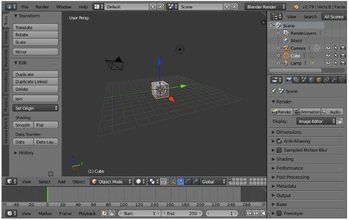 Blender: 3D, animation & compositing