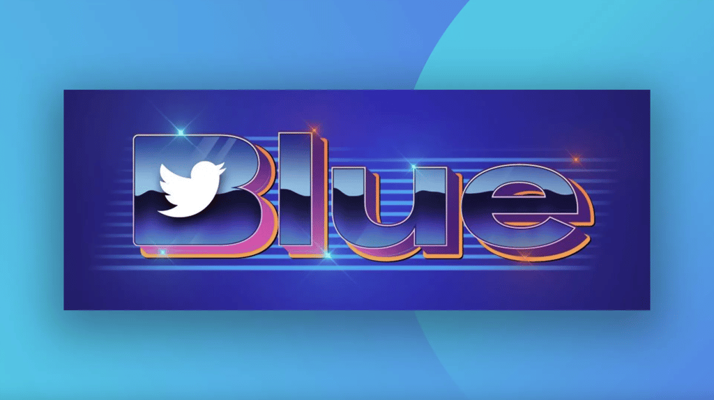twitter blue logo - "ugly logo" trend