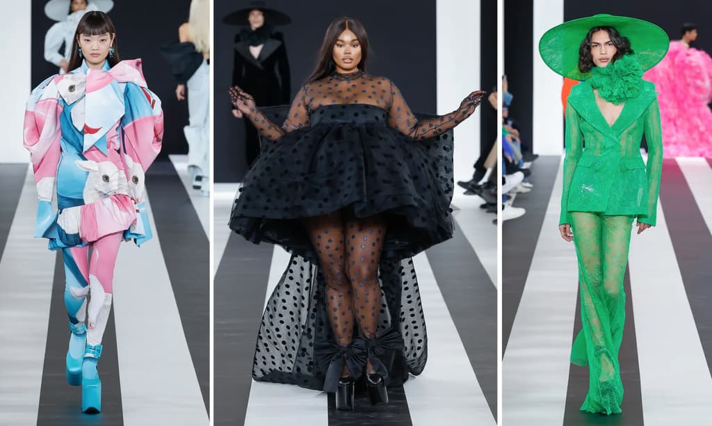 Nina Ricci's collection at Paris Fashion Week