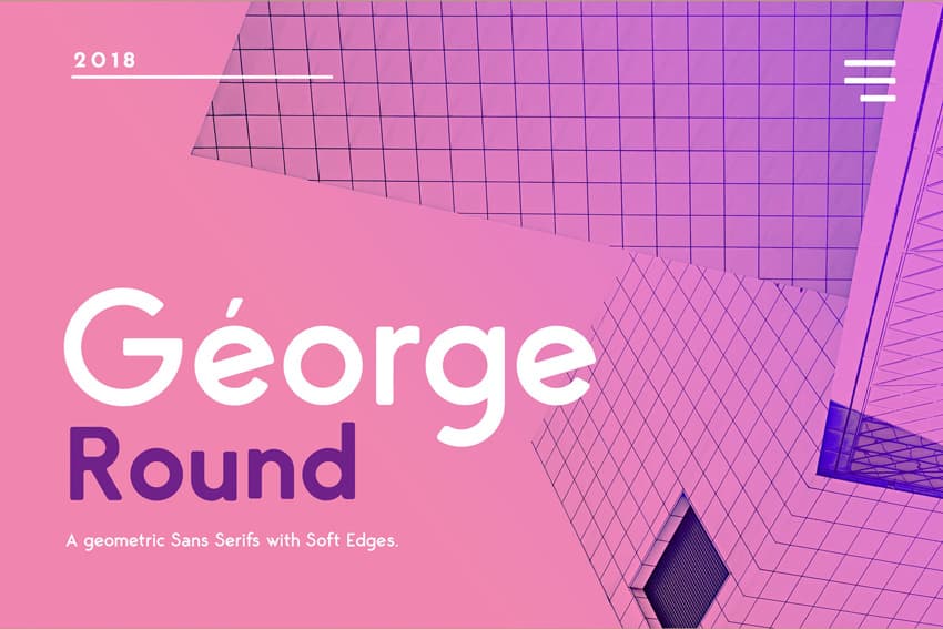 George Round, a rounded geometric sans serif