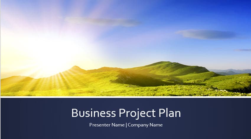 Business Project Plan - PowerPoint Premium Template for Free Download
