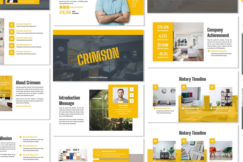 Download this stylish, premium PowerPoint design template on Envato Elements.