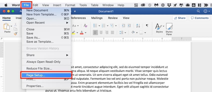 You can change your page layout in Word from portrait to landscape layout (and vice versa).