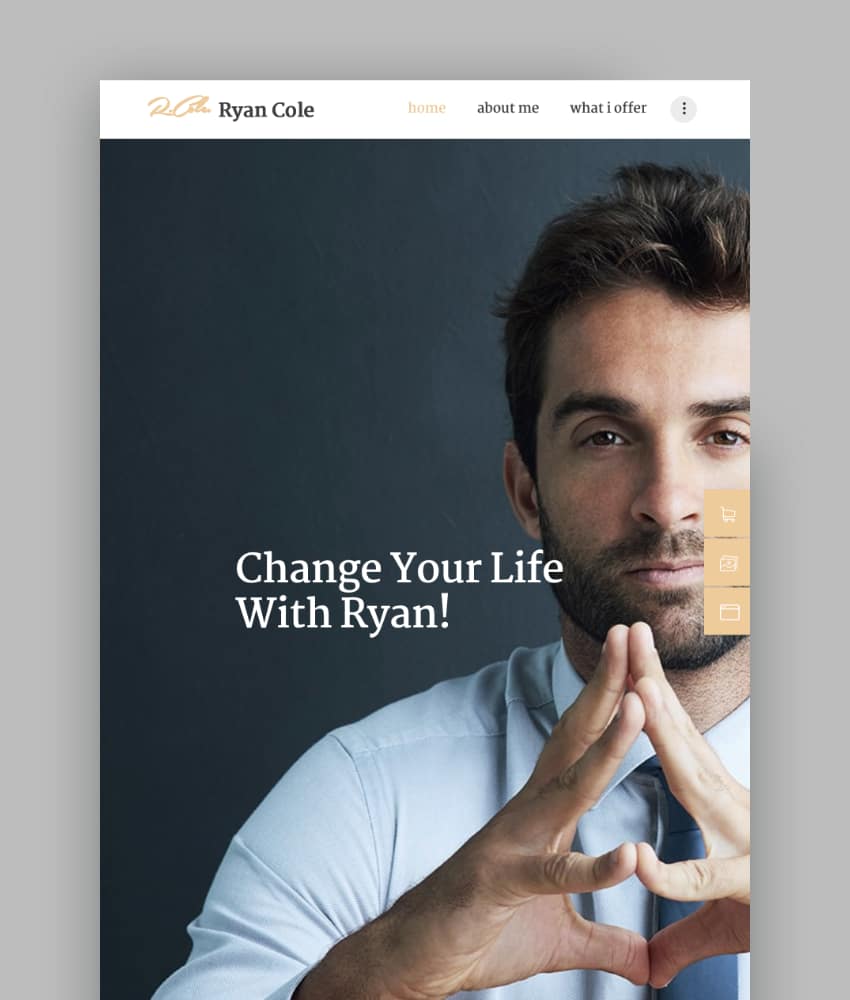 R.Cole | Life & Business Coaching WordPress Theme