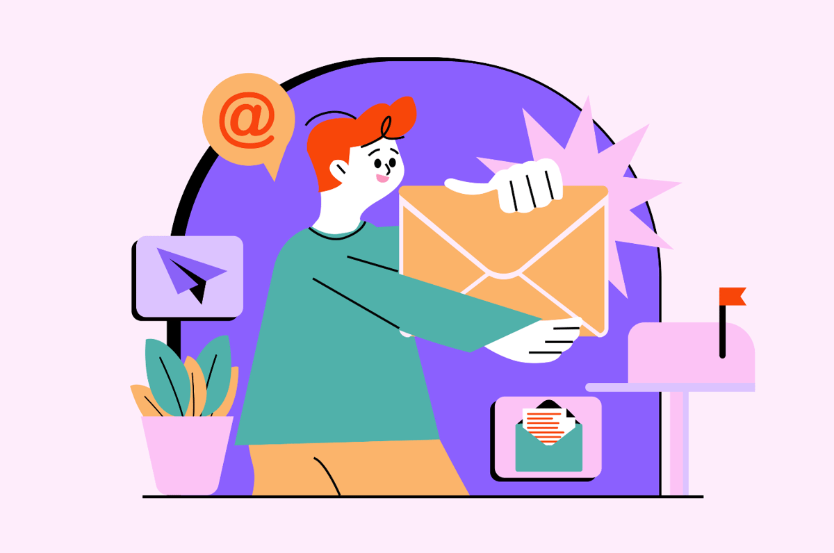 email marketing illustration