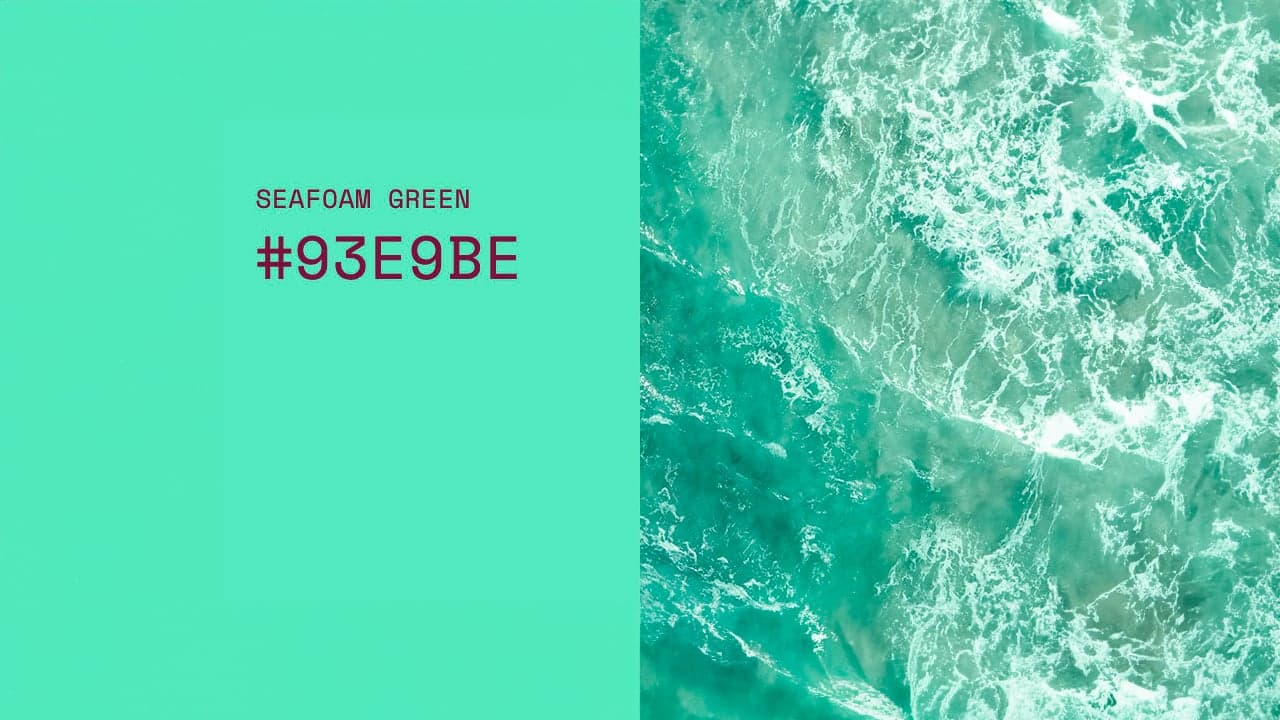 Everything You Should Know About Seafoam Green