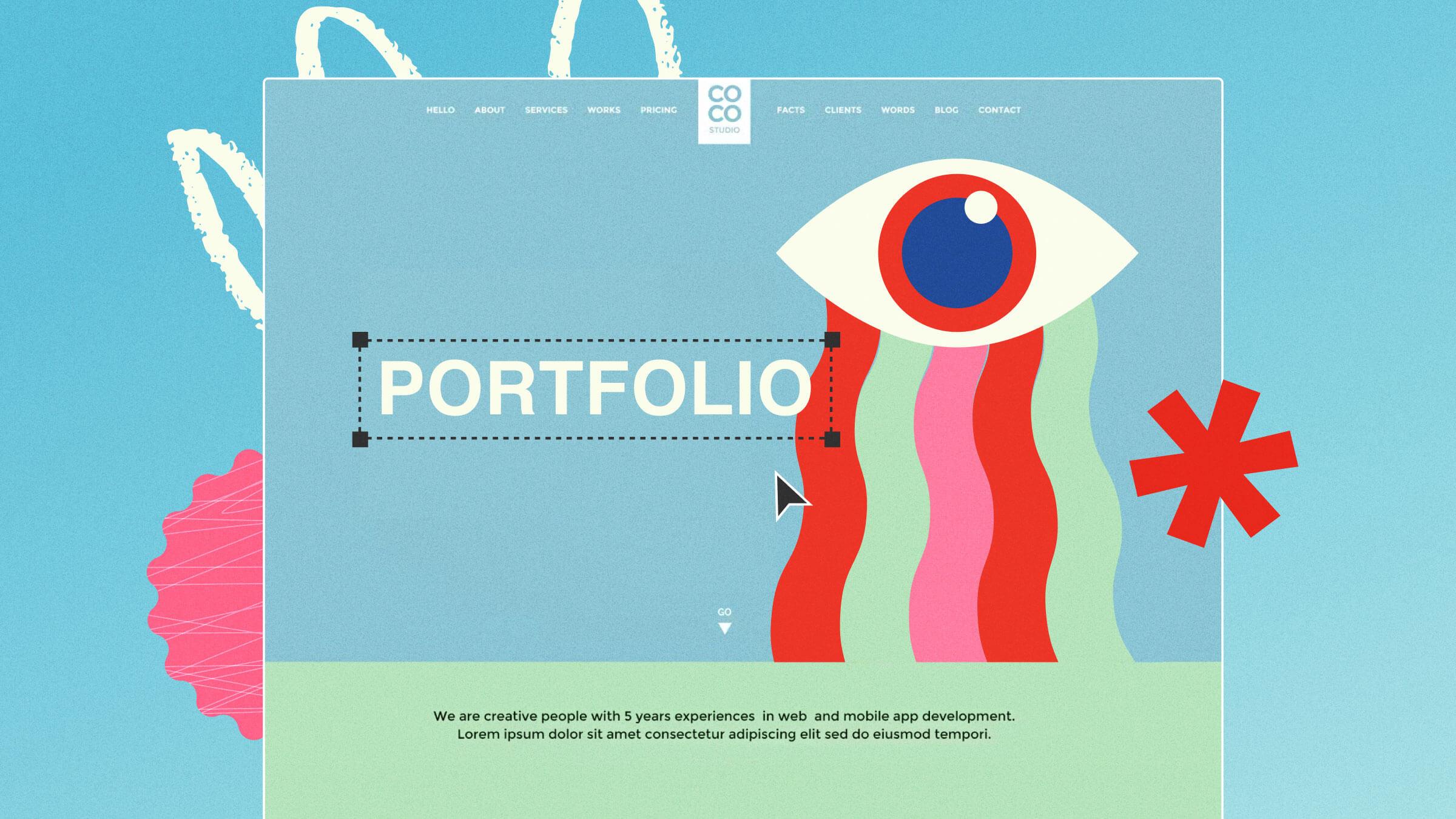 how to build a creative portfolio