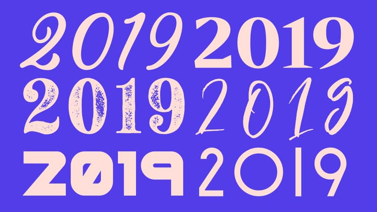 Font Trends 2019