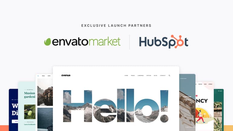 HubSpot CMS Hub Themes Launch On Envato Market