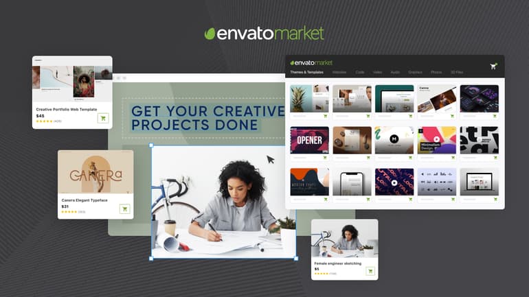 Envato Market milestone image