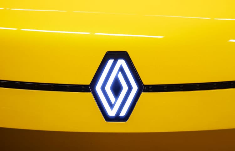 Logo Design - Stripped Back Branding - French car manufacturer Renault