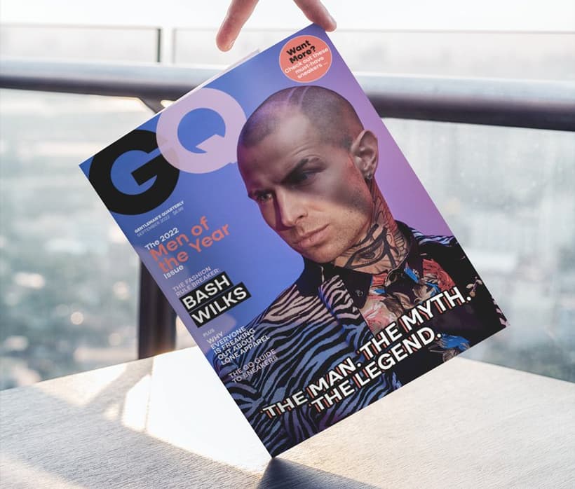 GQ magazine cover