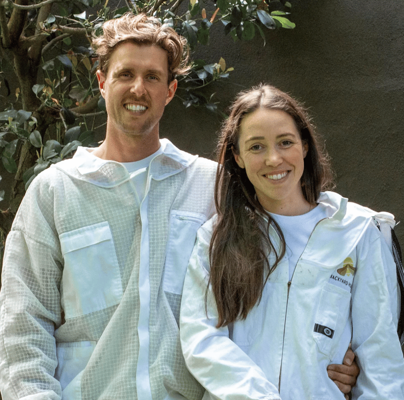 Henry Fried and Mary Trumble, Backyard Honey Owners