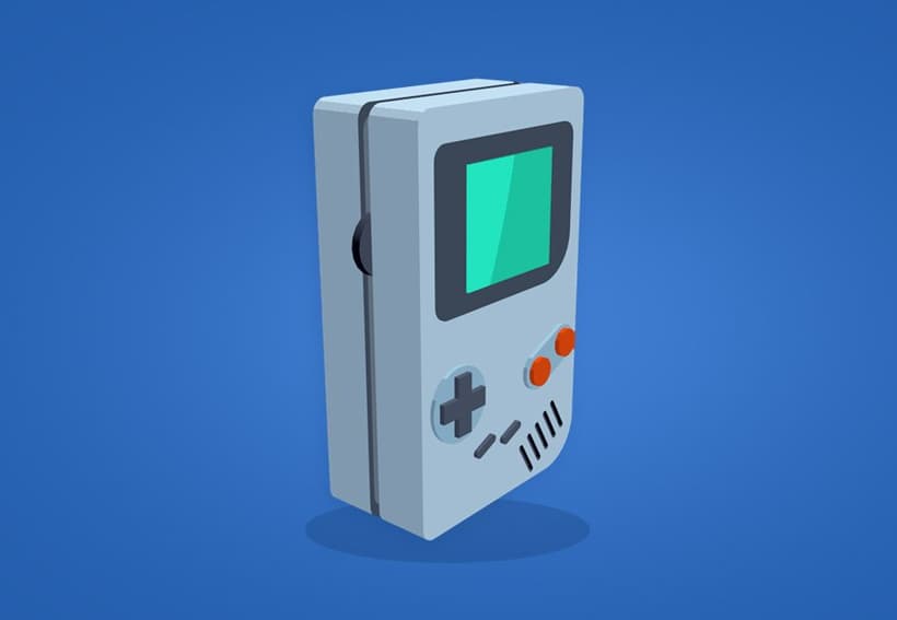 How to Create a Retro Game Boy in 3D 