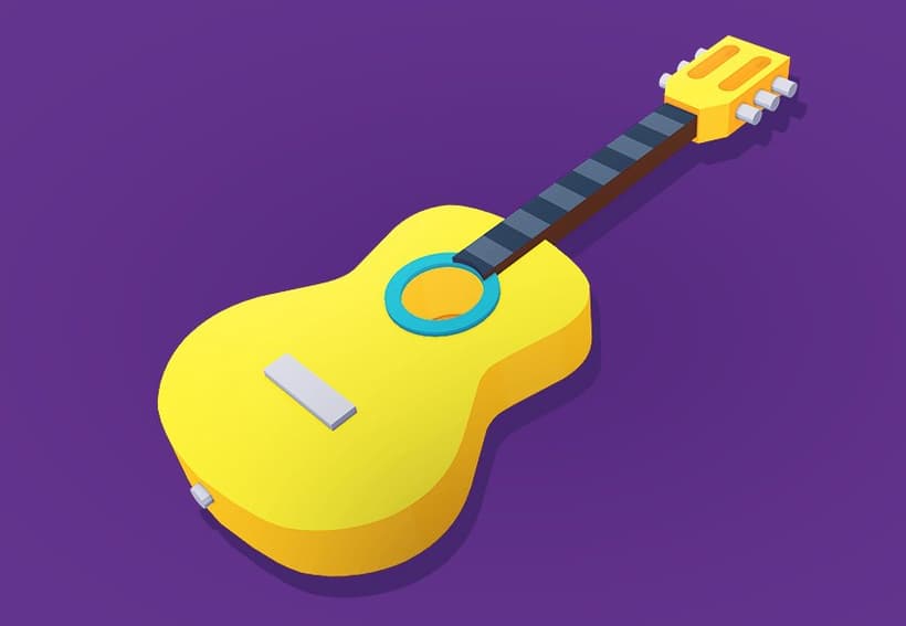 How to Create a Guitar in Cinema 4D