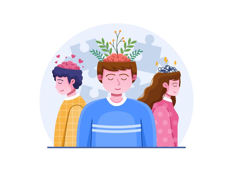 Mental Health Day illustration by delook_creative on Envato Elements
