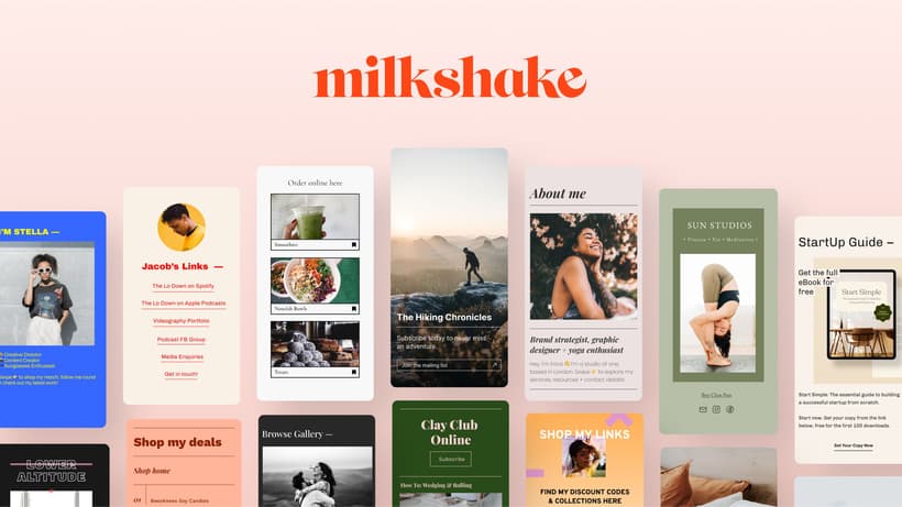 Milkshake product blog header