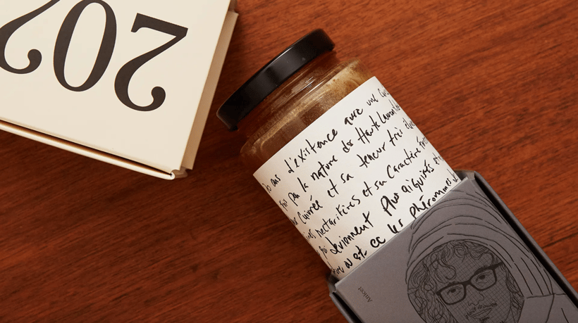 Miels d'Anicet - French Organic Honey Company takes a handwritten approach to their branding